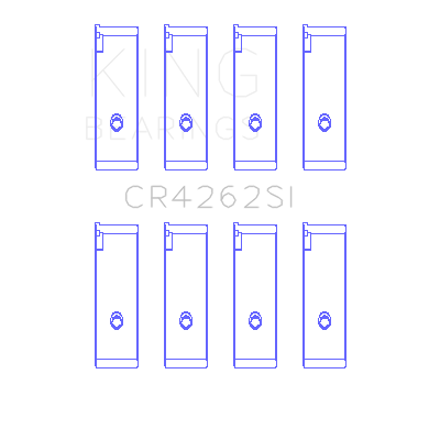 Suzuki-J18kJ20a-(Size-0.50Mm)-Connecting-Rod-Bearing-Set