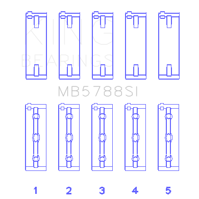 Suzuki-J24b-(Size-0.50Mm)-Main-Bearing-Set