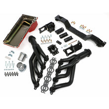 Load image into Gallery viewer, Swap-In-A-Box-Kitls-Engine-Into-7581-Fbody-Manual-Trans;-Black-Maxx-Headers195964-Pontiac-Engine