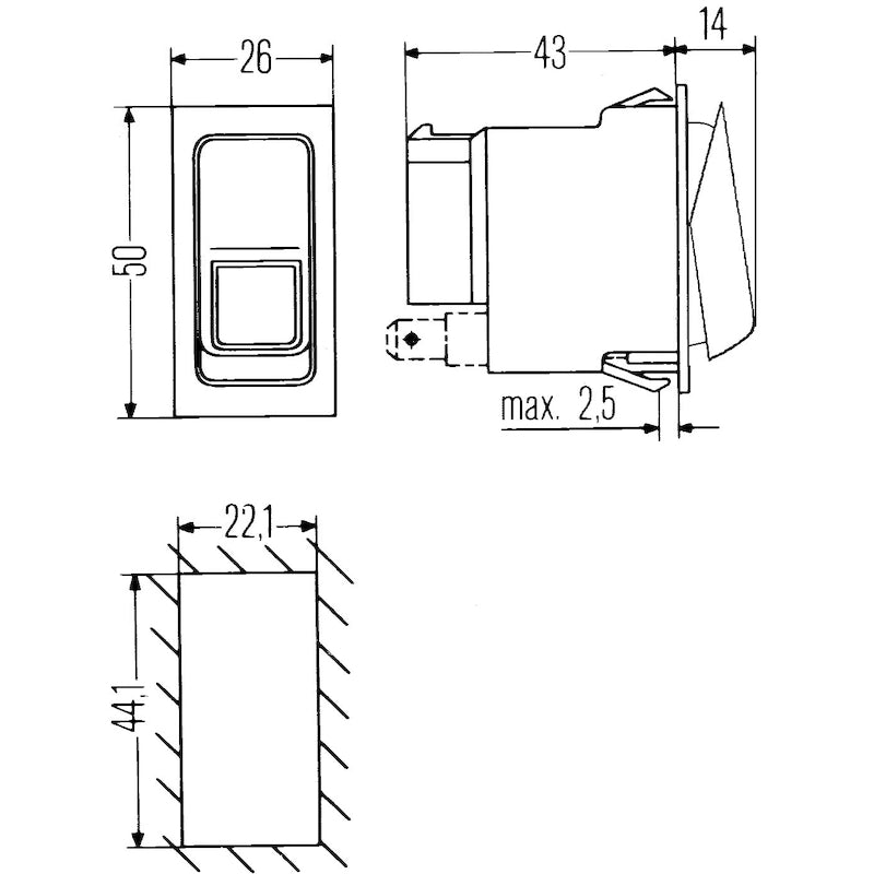 Switch-OnOnOff-W-Location-Light