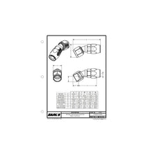 Load image into Gallery viewer, Swivel-Seal--30-Deg.-An-Hose-End