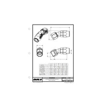 Load image into Gallery viewer, Swivel-Seal--30-Deg.-An-Hose-End