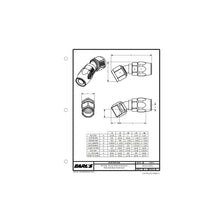 Load image into Gallery viewer, Swivel-Seal--30-Deg.-An-Hose-End