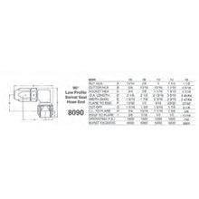 Load image into Gallery viewer, Swivel-Seal--90-Deg.-An-Hose-End