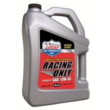 Load image into Gallery viewer, Synthetic-Racing-Oil-10W-30-Case-3-X-5Qt-Bottle
