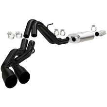 Load image into Gallery viewer, Sys-Cat-Back-10-14-Ford-Raptor-6.2L-V8-2.53In-Black-Dual-Same-Side-Exit-Rear-3.5-Tips