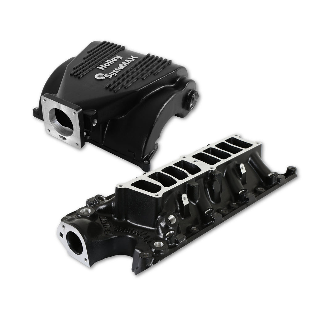 Systemax-Intake---Ford-Small-Block-V8---Black-Ceramic-Coated