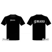 Load image into Gallery viewer, T-Shirt-Black-WWhite-Logo---Medium