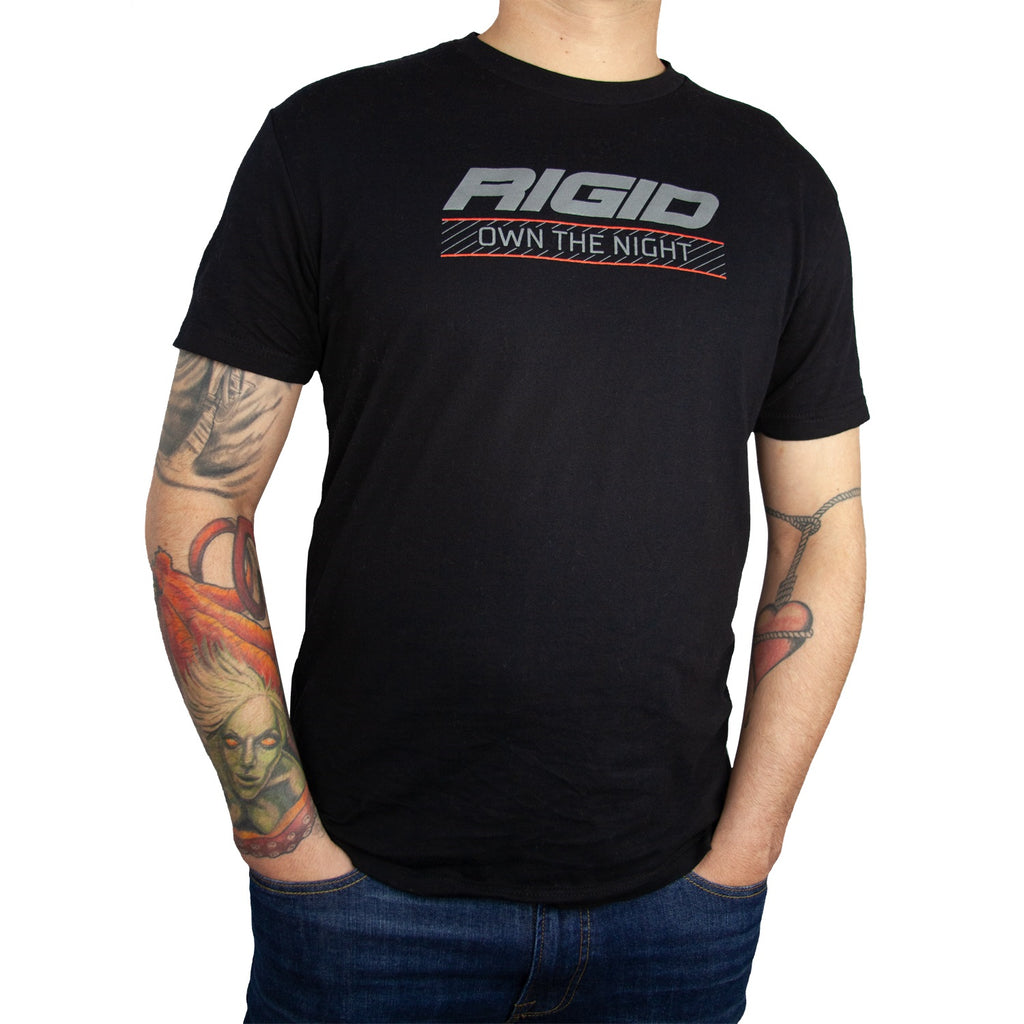 T-Shirt,-Own-The-Night,-Black,-Large