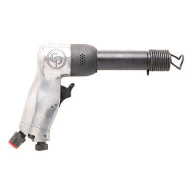 Chicago Pneumatic CP714 0.401" (10.2mm) Pistol Handle Air Hammer, Round Shank
