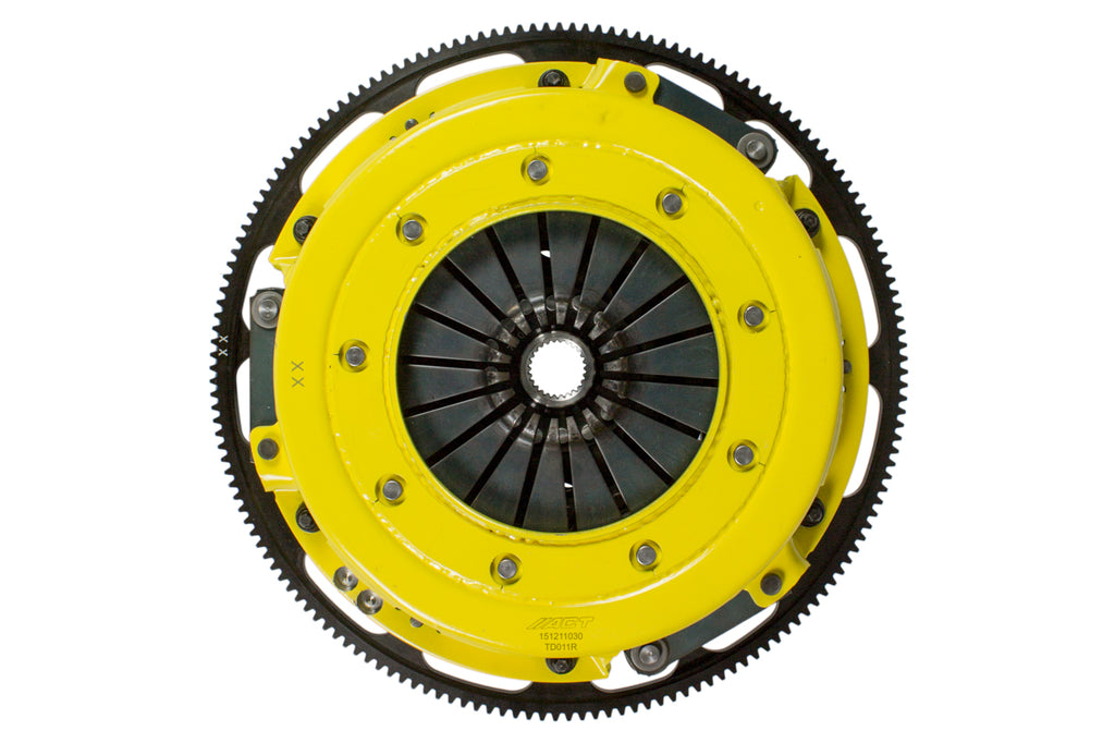 Advanced Clutch T1R-F04 ACT Twin Disc Heavy Duty Race Clutch Kit for Select Ford Mustang