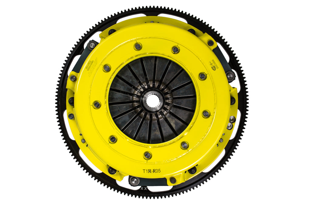 Advanced Clutch T1R-F05 ACT Twin Disc Heavy Duty Race Clutch Kit for Select Ford Mustang
