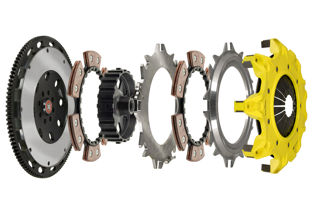 Advanced Clutch T1R-S01 ACT Mod-Twin 225 Heavy Duty Rigid Race Clutch Kit for Select Subaru Baja, Subaru Forester, Subaru Impreza, Subaru Legacy, Subaru Outback, Subaru WRX