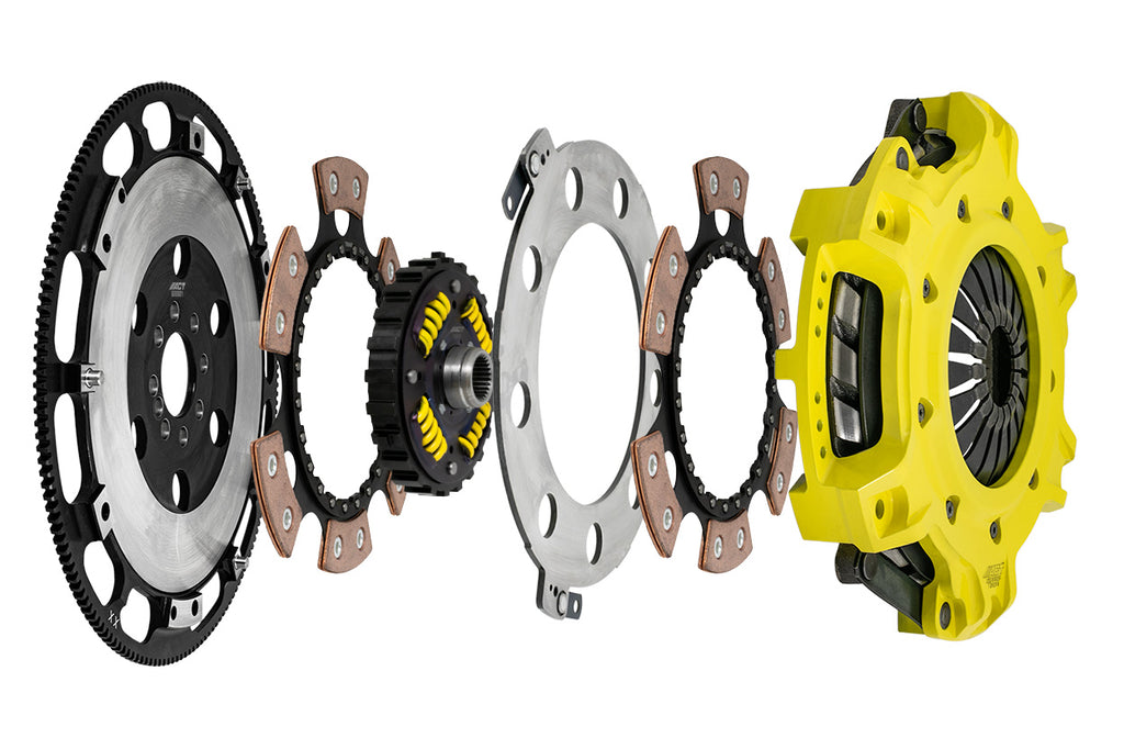 Advanced Clutch T1RS-G12 ACT Mod-Twin 10.5 Heavy Duty Sprung Race Clutch Kit for Select Cadillac CTS, Chevrolet Camaro