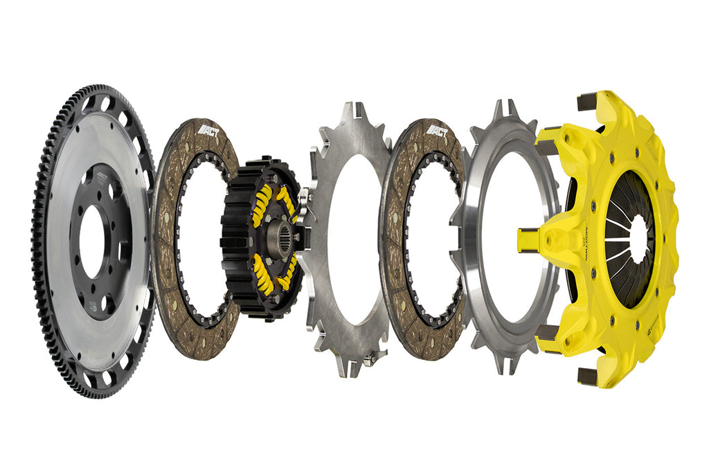 Advanced Clutch T1RS-MZ02 ACT Mod-Twin 225 Heavy Duty Sprung Race Clutch Kit for Select Mazda RX-7