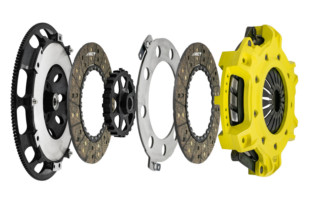 Advanced Clutch T1S-F12 ACT Mod-Twin 10.5 Heavy Duty Rigid Street Clutch Kit for Select Ford Mustang