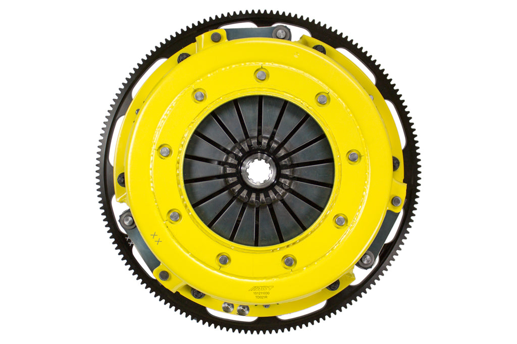 Advanced Clutch T2R-F01 ACT Twin Disc Extreme Race Clutch Kit for Select Ford Mustang
