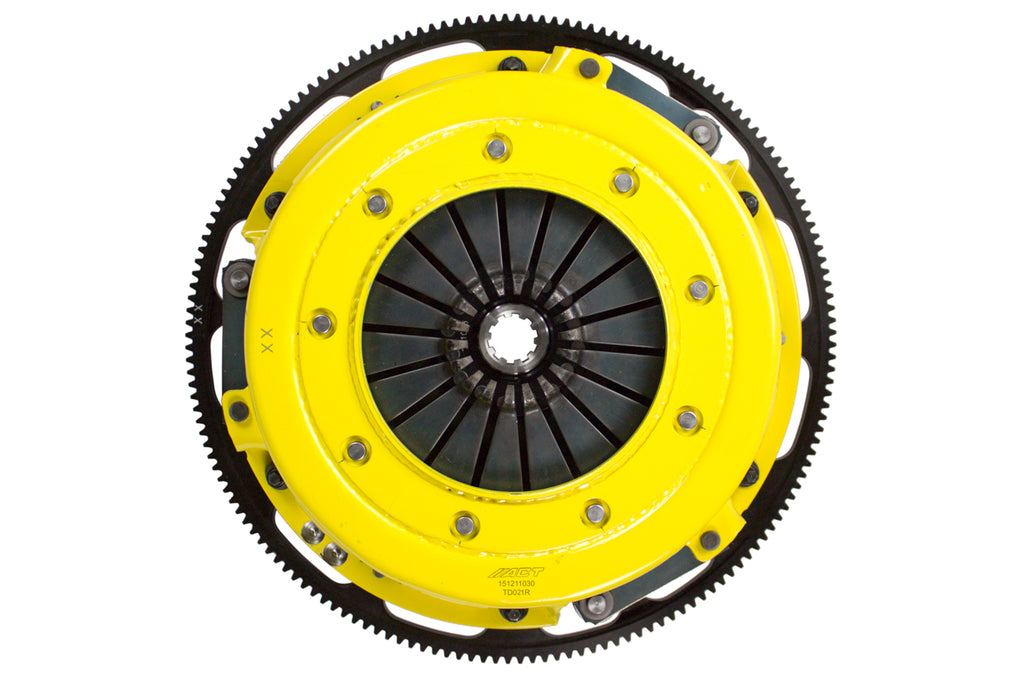 Advanced Clutch T2R-F02 ACT Twin Disc Extreme Race Clutch Kit for Select Ford Mustang
