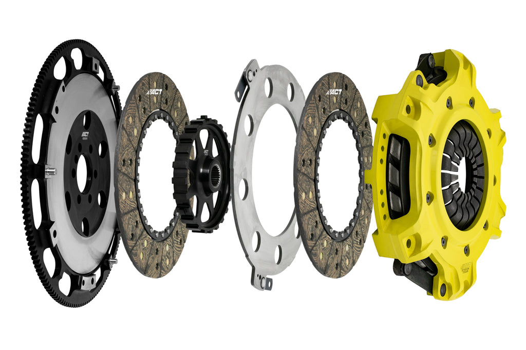 Advanced Clutch T2S-G13 ACT Mod-Twin 10.5 Extreme Rigid Street Clutch Kit for Select Chevrolet Camaro, Chevrolet Corvette, Pontiac Firebird, Pontiac GTO