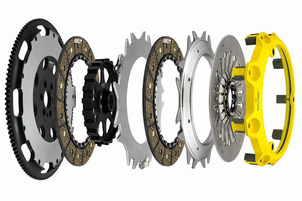 Advanced Clutch T2S-N03 ACT Mod-Twin 225 Extreme Rigid Street Clutch Kit