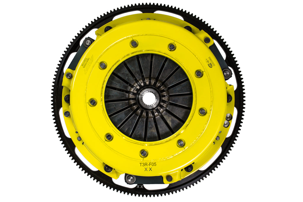 Advanced Clutch T3R-F05 ACT Twin Disc Max Extreme Race Clutch Kit for Select Ford Mustang