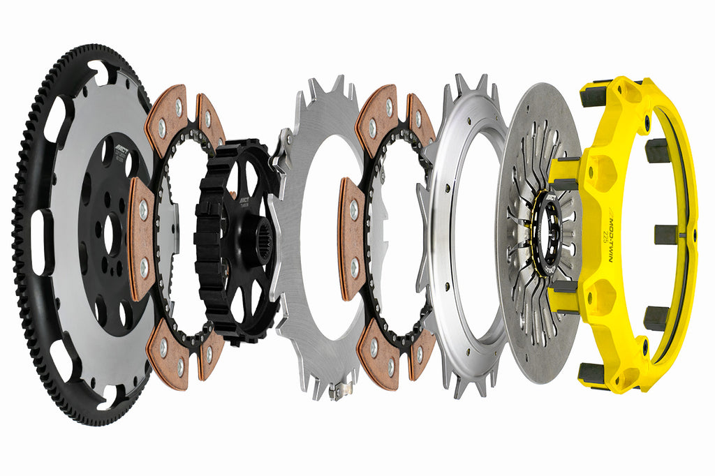 Advanced Clutch T3R-N03 ACT Mod-Twin 225 Max Extreme Rigid Race Clutch Kit