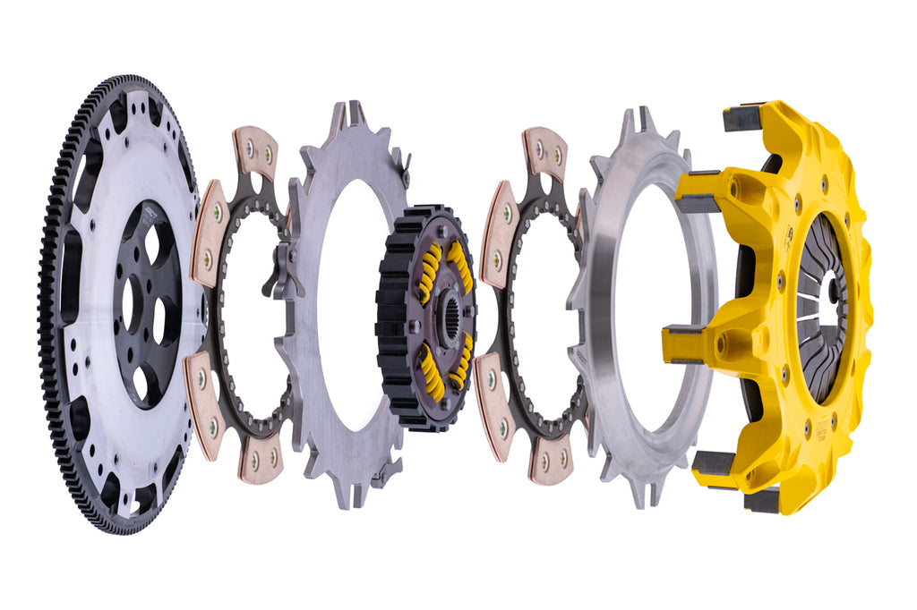 Advanced Clutch T3RS-F15 ACT Mod-Twin 225 Max Extreme Sprung Race Clutch Kit for Select Ford Mustang