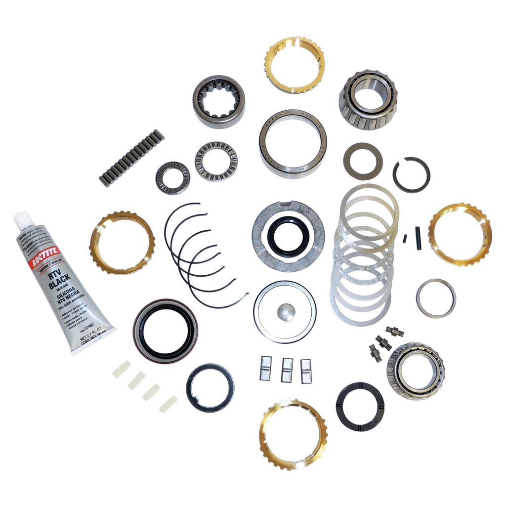 Crown Automotive Jeep Replacement T4MASKIT T4 Transmission Master Overhaul Kit for 82-86 CJ-5, CJ-7, CJ-8, XJ Cherokee for Select Jeep CJ5, Jeep CJ7, Jeep Cherokee, Jeep Scrambler