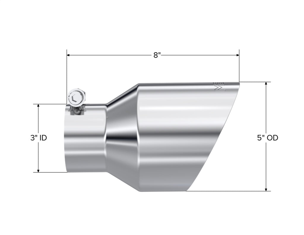 MBRP Exhaust T5187 Armor Pro Exhaust Tip