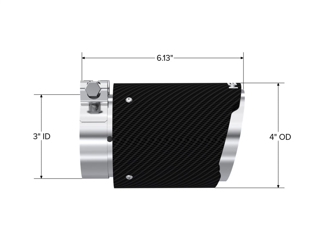 MBRP Exhaust T5188CF Carbon Fiber Exhaust Tip