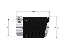Load image into Gallery viewer, MBRP Exhaust T5188CF Carbon Fiber Exhaust Tip