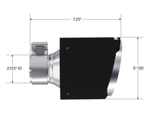 Load image into Gallery viewer, MBRP Exhaust T5202CF Carbon Fiber Exhaust Tip for Select Subaru BRZ, Toyota 86, Toyota GR86