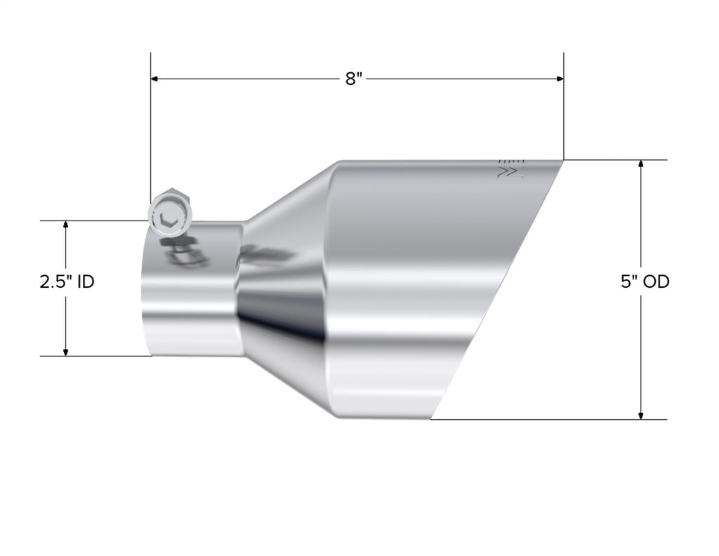 MBRP Exhaust T5203 Armor Pro Exhaust Tip