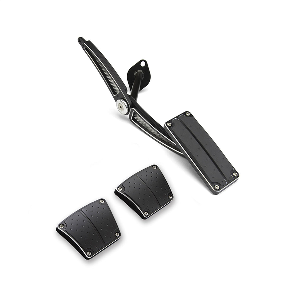 Lokar TA-206-BKM1 Throttle Pedal Assembly for Select Chevrolet Camaro, Chevrolet Chevelle, Chevrolet Nova