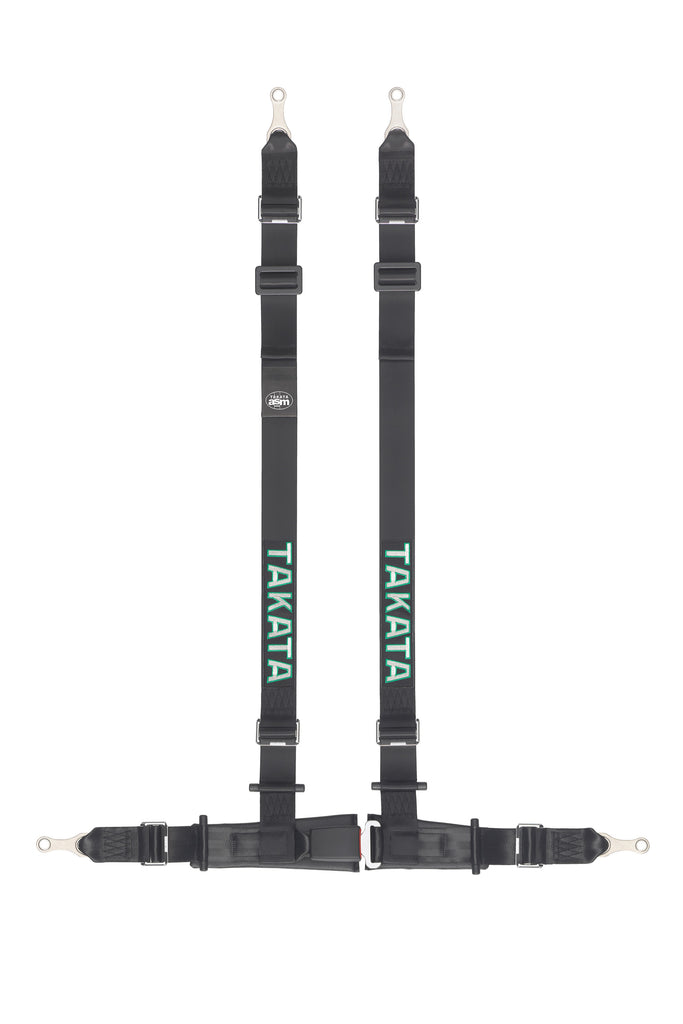 TAKATA TR74001US-0 Harness Drift 4 Pt Bolt- In 2in Shldr & Lap Black