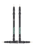 Load image into Gallery viewer, TAKATA TR74001US-0 Harness Drift 4 Pt Bolt- In 2in Shldr &amp; Lap Black