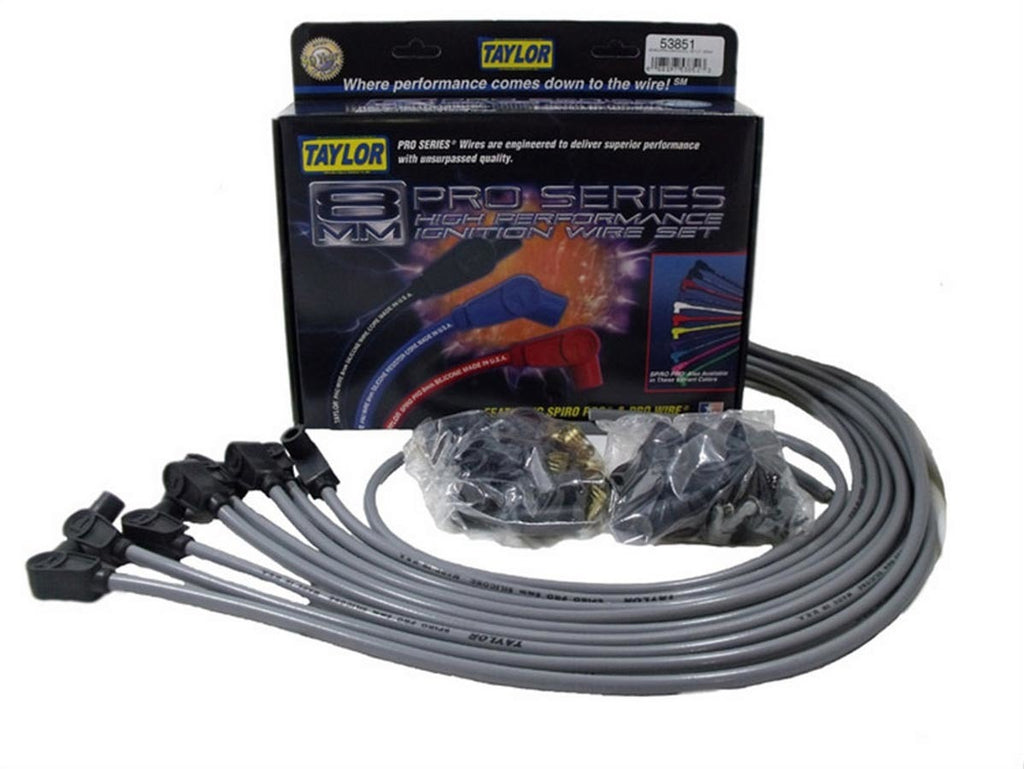 TAYLOR/VERTEX 53851 8mm Grey Spiro-Pro Wire Set