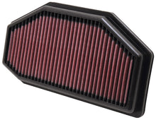 Load image into Gallery viewer, K&amp;N TB-1011 Replacement Air Filter for Select Triumph Speed Triple, Triumph Speed Triple 94 ABS, Triumph Speed Triple 94R, Triumph Speed Triple 94R ABS, Triumph Speed Triple ABS, Triumph Speed Triple R ABS, Triumph Speed Triple SE, Triumph Street Triple