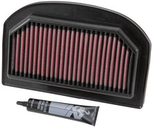 Load image into Gallery viewer, K&amp;N TB-1212 Replacement Air Filter for Select Triumph Tiger Alpine Edition, Triumph Tiger Desert Edition, Triumph Tiger XCa, Triumph Tiger XCx, Triumph Tiger XR, Triumph Tiger XRt, Triumph Tiger XRx, Triumph Tiger XRx Low, Triumph Tiger Explorer, Triumph