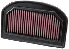 Load image into Gallery viewer, K&amp;N TB-1212 Replacement Air Filter for Select Triumph Tiger Alpine Edition, Triumph Tiger Desert Edition, Triumph Tiger XCa, Triumph Tiger XCx, Triumph Tiger XR, Triumph Tiger XRt, Triumph Tiger XRx, Triumph Tiger XRx Low, Triumph Tiger Explorer, Triumph
