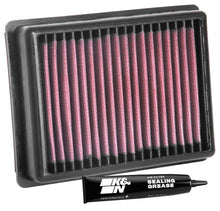 Load image into Gallery viewer, K&amp;N TB-1216 Replacement Air Filter for Select Triumph Speed Twin, Triumph Speed Twin 1200, Triumph Thruxton 1200, Triumph Thruxton R, Triumph Thruxton Final Edition, Triumph Thruxton R, Triumph Thruxton RS, Triumph Thruxton TFC