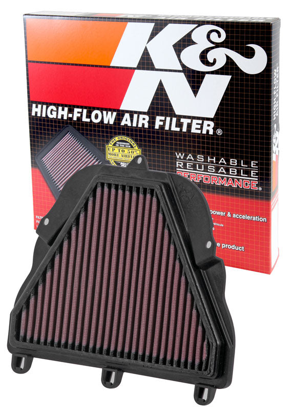 K&N TB-6706 Replacement Air Filter for Select Triumph Daytona 675, Triumph Daytona 675 R, Triumph Street Triple 675, Triumph Street Triple R