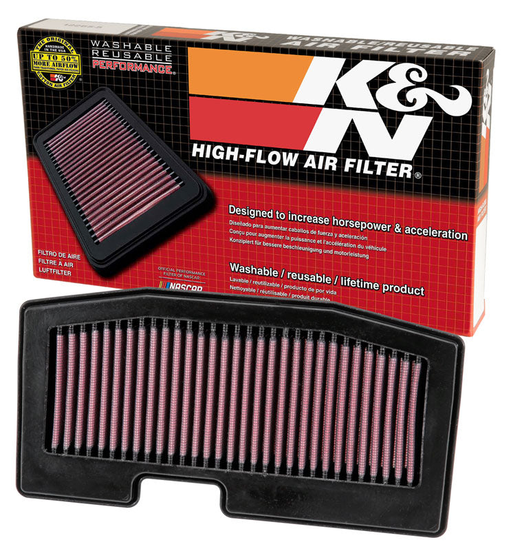 K&N TB-6713 Replacement Air Filter for Select Triumph Daytona 675, Triumph Daytona 675 ABS, Triumph Daytona 675 R, Triumph Daytona 675 R ABS, Triumph Street Triple 675, Triumph Street Triple ABS, Triumph Street Triple R, Triumph Street Triple R ABS