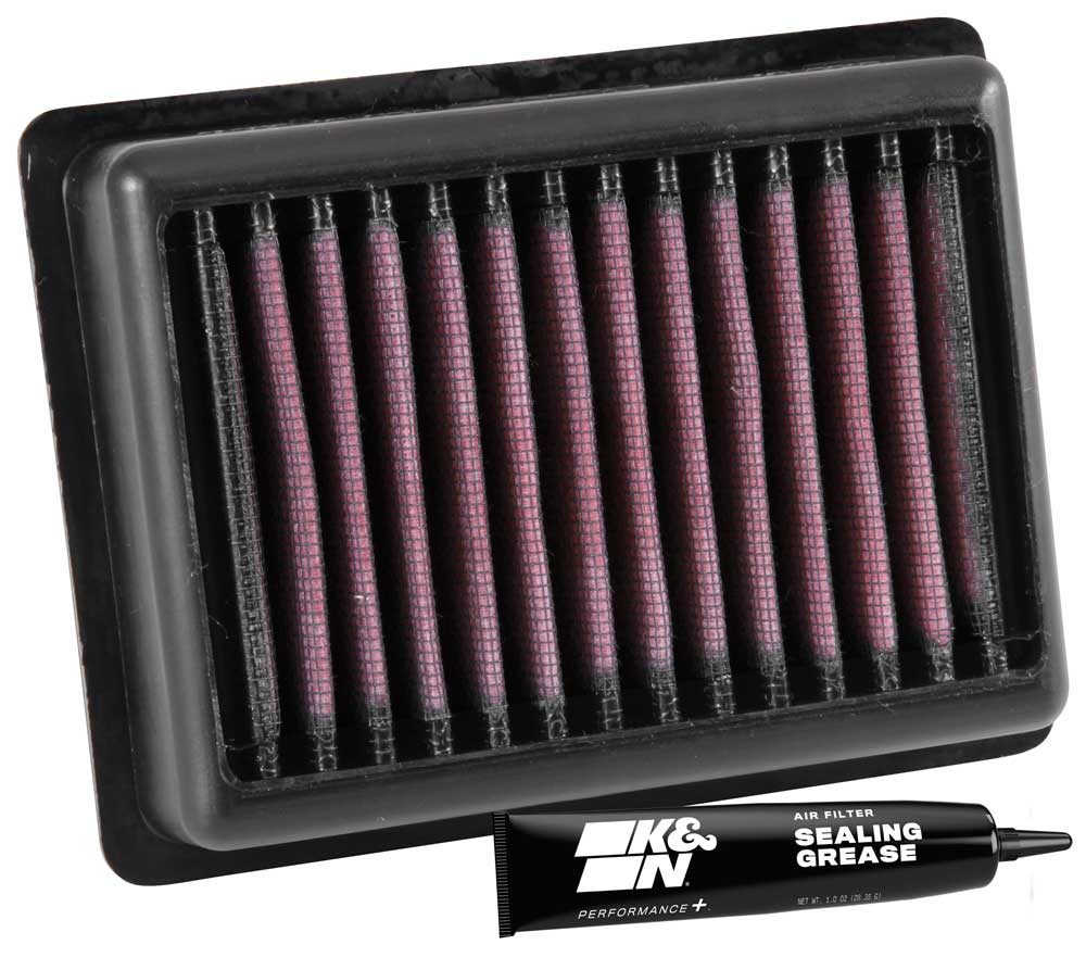 K&N TB-9016 Replacement Air Filter for Select Triumph Bonneville T100, Triumph Bonneville T100 Black, Triumph Bonneville T120, Triumph Bonneville T120 Black, Triumph Scrambler 900, Triumph Street Cup, Triumph Street Scrambler, Triumph Street Twin,