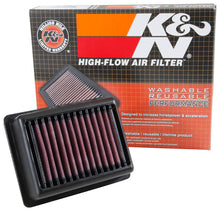 Load image into Gallery viewer, K&amp;N TB-9016 Replacement Air Filter for Select Triumph Bonneville T100, Triumph Bonneville T100 Black, Triumph Bonneville T120, Triumph Bonneville T120 Black, Triumph Scrambler 900, Triumph Street Cup, Triumph Street Scrambler, Triumph Street Twin,