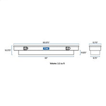 Load image into Gallery viewer, UWS TBS-60-SL Chevrolet; GMC; Honda; Hummer... Truck Tool Box for Select Chevrolet Colorado, Chevrolet S10, GMC Canyon, GMC Sonoma, Honda Ridgeline, Hummer H3T, Nissan Frontier, Toyota Tacoma