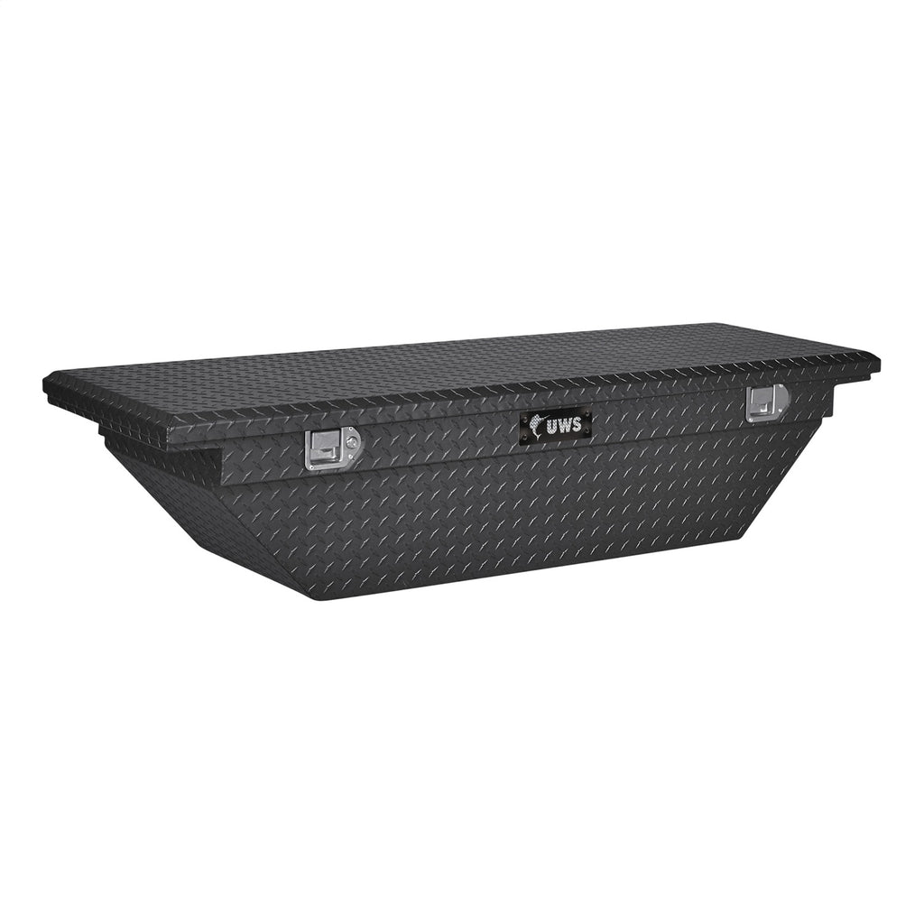 UWS TBS-63-A-LP-MB Chevrolet; Dodge; GMC; Nissan... Truck Tool Box for Select Chevrolet Colorado, Dodge Dakota, GMC Canyon, Nissan Frontier, Suzuki Equator, Toyota Tacoma
