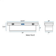Load image into Gallery viewer, UWS TBS-63 Chevrolet; Dodge; Ford; GMC... Truck Tool Box for Select Chevrolet Colorado, Dodge Dakota, Ford Explorer Sport Trac, Ford Ranger, GMC Canyon, Mazda B2300, Mazda B2500, Mazda B3000, Mazda B4000, Nissan Frontier, Toyota Tacoma