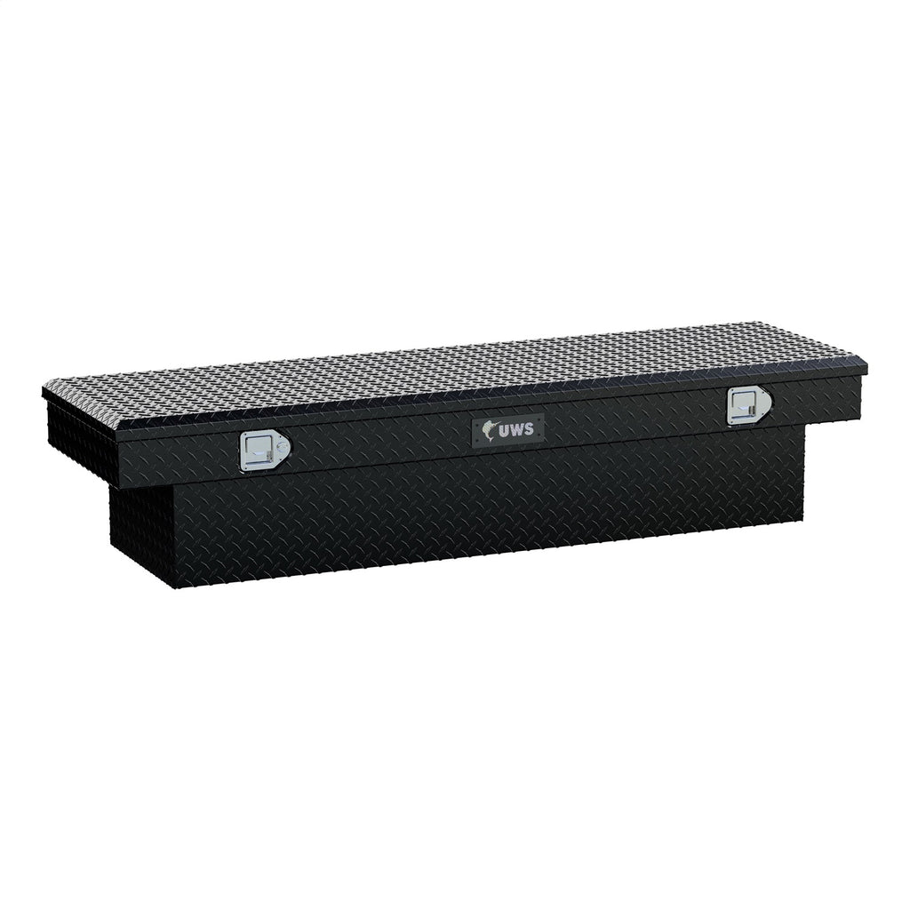 UWS TBS-69-BLK Chevrolet; Dodge; Ford; GMC... Truck Tool Box for Select Chevrolet Silverado 1500, Chevrolet Silverado Classic, Chevrolet Silverado LD, Chevrolet Silverado 2500, Chevrolet Silverado HD, Chevrolet Silverado HD Classic, Chevrolet Silverado