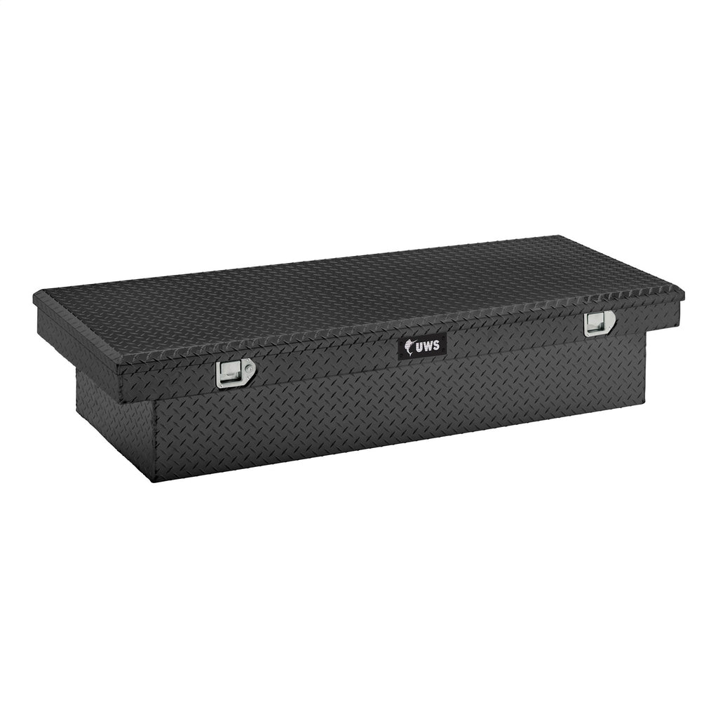 UWS TBS-69-LBTA-BLK Chevrolet; Dodge; Ford; GMC... Truck Tool Box for Select Chevrolet Silverado 1500, Chevrolet Silverado Classic, Chevrolet Silverado LD, Chevrolet Silverado 2500, Chevrolet Silverado HD, Chevrolet Silverado HD Classic, Chevrolet